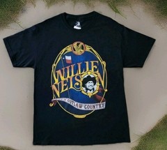 Zion Rootswear WILLIE NELSON Oitlaw County XL T SHIRT COUNTY LEGEND