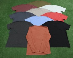 Lot Of 10 Fresh Clean Tees Short Sleeve T-shirts sz Medium X166