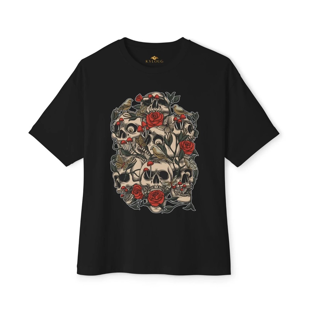 Classic Streetwear Men’s Oversized Round Neck T-Shirt – Trend Edition