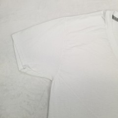 Hanes White Basic Slim Fit ComfortBlend T-Shirt Men’s Size Medium V-Neck Blank