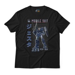 Mobile Suit Jesta RGM-96X Graphic T-Shirt – U.C. 0096 Gundam Mecha Anime Tee