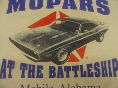 Mopar rare t shirt Mopars at the Battleship 2001 Size: XL – read & see all