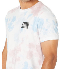Lucky Brand Flag Tie-Dye Graphic Tee XL Multi Color 7M84816-430