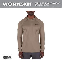 Milwaukee M550 WORKSKIN™ Hooded Sun Shirt