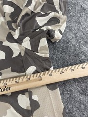 De Facto Shirt Men’s Camo 2XL Gray Green Tee Camouflage Short Sleeve Gym N304