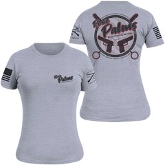 Grunt Style Rosie Palms Barrel Cleaning Service T-Shirt – Small – Light Gray