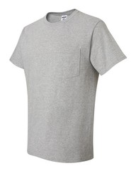 🔥 Jerzees Men Dri-power 50/50 Short Sleeve Chest Pocket T-shirt Up To 3XL 29mpr