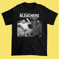 Bleachers US Tour 2024 Black Cotton Shirt All size S-5XL L356