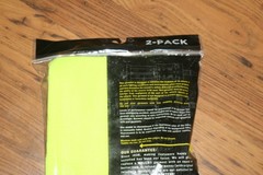 NIP Walls Working Man’s Pocket Tees S/S Hi-Vis Yellow -Large – 2 Pack