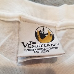 The Venetian Men’s 34-36 Preshrunk Cotton Crew Neck T-Shirt Short Sleeve White