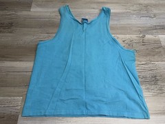Vintage Body Ragz Shirt Mens Size M Rainbow Surfer Tank Top 80s 90s Retro Neon