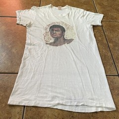 Vintage Muhammad Ali Shirt championship single stitch size Large 1970s