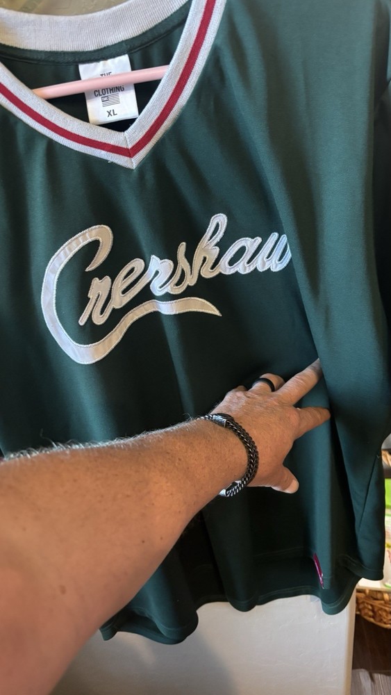 Official The Marathon Clothing Crenshaw Jersey Shirt XL Green Nipsey Hussle TMC