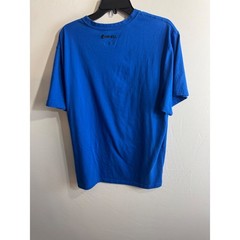 AND1 Mens Royal Blue Graphic Basketball T-Shirt Slam Dunk Streetball Tee
