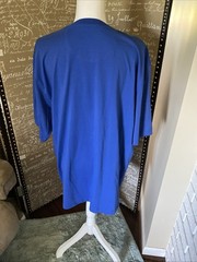 Greg Norman Men’s Short Sleeve T-Shirt Blue, Size XL/TG NWOT