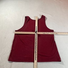 Avengers Tank Top Shirt Mens Large Red Sleeveless Marvel Big Logo Super Heros