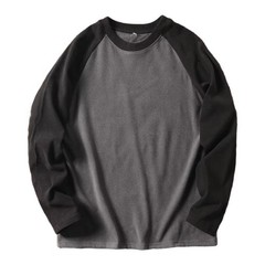 Double-sided Fleece Shirt Raglan Sleeve Shirt Easy Care And Maintenance