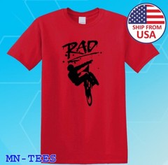 Rad BMX Movie Red Size S-5XL