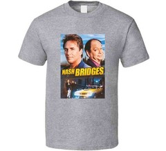 Nash Bridges Tv Show Tee 90s American Police Television Series T Shirt