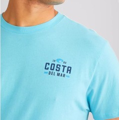 Costa Del Mar 1983 Men T-Shirt Caribbean Size Large See What’s Out There NEW