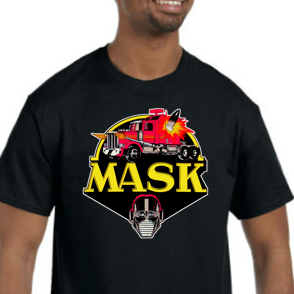 MASK T-Shirt NEW *Pick your color & size* 80’s cartoon TV show