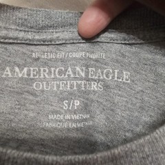 Mens American Eagle T shirt S Vtg Felt 90s Grunge Streetwear Skater Nostalgia