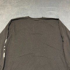 Carhartt Shirt Mens XL Black Graphic Rib Knit Loose Fit Heavyweight Crew Neck