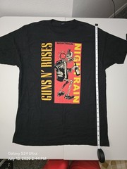 Guns N Roses Nightrain T Shirt Mens L Large Black 2016 Tour Orlando Band Tee