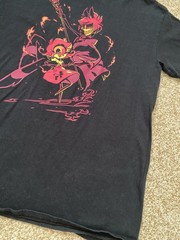 Hazbin Hotel Nifty + Alastor Sharkrobot Rare Shirt Size Medium Men’s Unisex