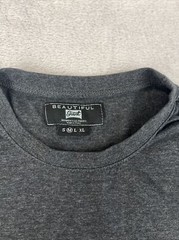 Beautiful Giant mens gray short sleeve pocket tshirt size medium