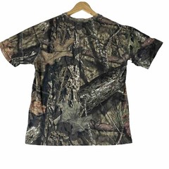Y2K Mossy Oak Shirt Men’s M Camouflage Short Sleeve Break Up Country Hunting