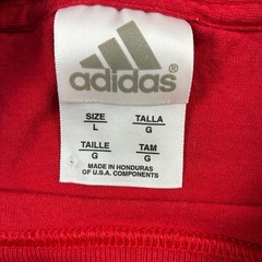 Adidas NC State Wolfpack T-Shirt Men’s Large Red Tuffy Mascot Graphic Tee NCAA