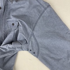 The Territory Ahead Shirt Jacket Men’s Large Long Sleeve Outdoor Gray Pockets