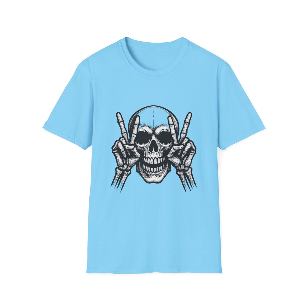 Mens Skull T-shirt Graphic Tees Skeleton Apparel Clothing Skulls Accessories