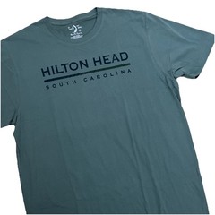 Gear For Sports Mens Hilton Head South Carolina Tee Shirt Green size Large