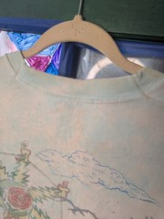 Liquid Blue Grateful Dead Vintage Tie-Dye Double-Sided Jersey Tee 2XL