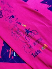 Teddy Fresh X Looney Tunes Pink Shirt Size Large Sylvester Tweety Streetwear