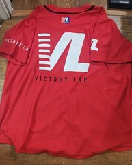Crenshaw Victory Lap Nipsey Hussle Red Baseball Jersey 2XL Headgear Classics