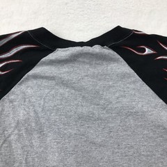 Matco Tools Shirt Mens Extra Large Gray Flames Fire Skate Surf Street Garage Tee