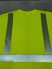 Pepsi Wearguard Aramark Reflective Shirt Safety Workwear Long Sleeve Neon Medium