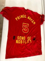 Sada T-Shirt Men’s 2X Red 100% Cotton Graphic 8 Sons Of Nobility Prince Akeem #5