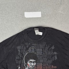 Bruce Lee Men Shirt 2XL Black Graphic Tee Logo Short Sleeve Preshrunk
