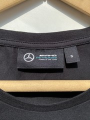 Mercedes AMG Petronas F1 Official Team T-Shirt Tee Black Men’s Size S – EUC