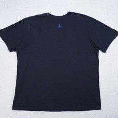 Nike Air Jordan T-Shirt Mens XXL Concord T Icey Soles Lick Shoe Black Retro ok