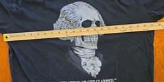 Stay Strapped Or Get Clapped George Washington Shirt Mens American Apparel Flag