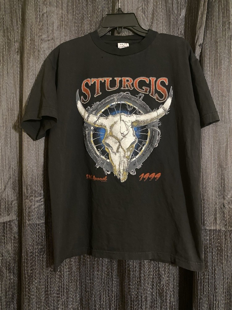 Sturgis 59th Annual Men’s Size Small Short Sleeve T-Shirt – Vintage 1999