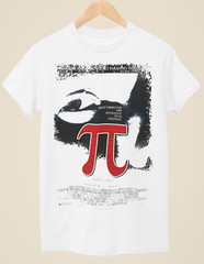 Pi – Movie Poster Inspired Unisex White T-Shirt