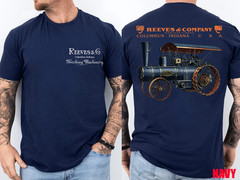 Steam Engine T-Shirt – Vintage Locomotive Graphic – Classic Railway Train Shirt