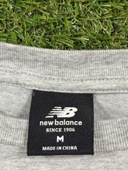 New Balance The Intelligent Choice Basketball Logo Tee Grey