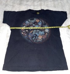 Avengers T-Shirt Men’s L Large Heroes Villains Thanos Spider-Man Iron Man Marvel